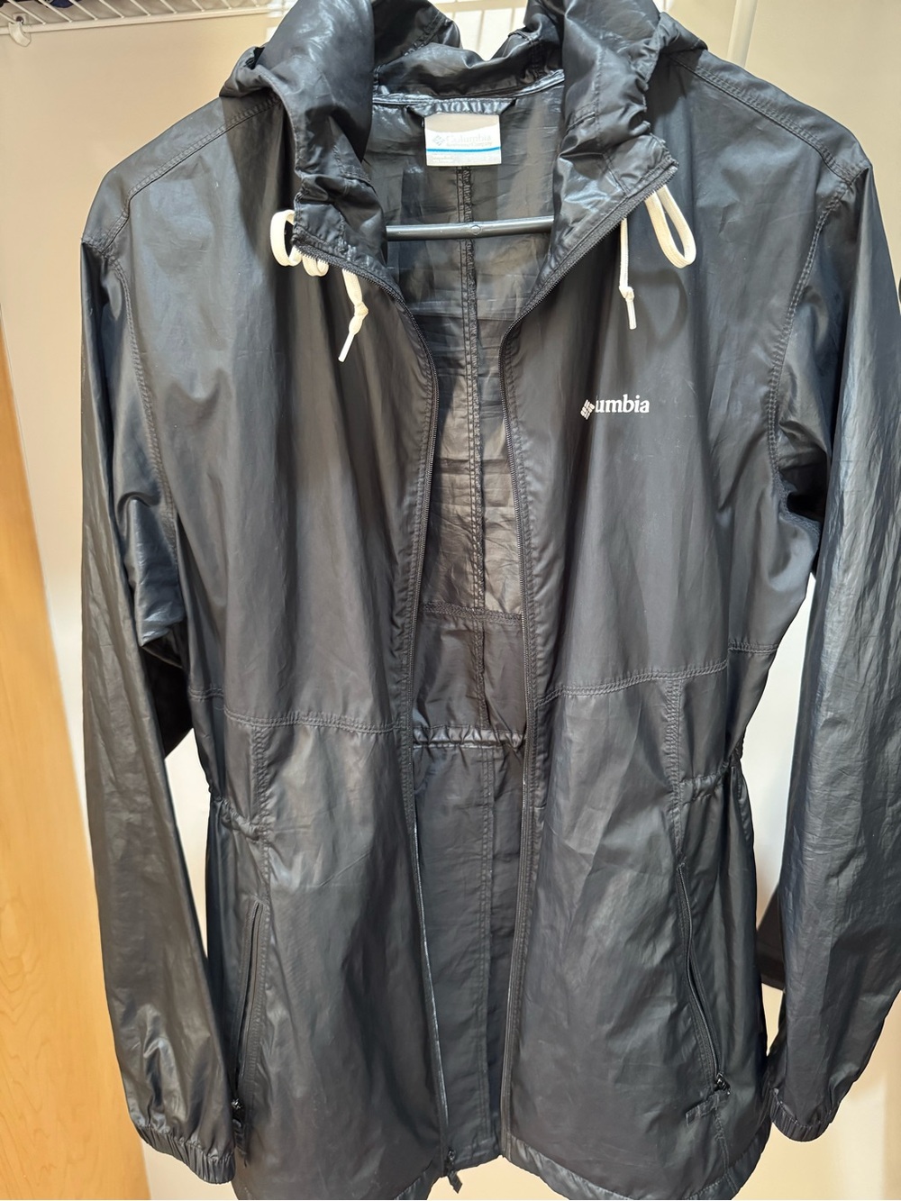 Columbia jacket, black, Small